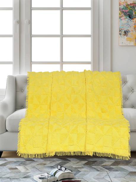 Saral Home Abstract Single Throw for  AC Room