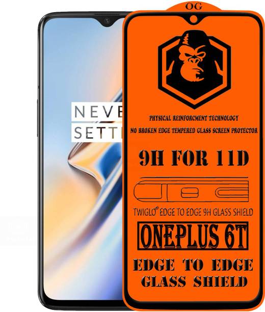 TWIGLO Edge To Edge Tempered Glass for OnePlus 6T
