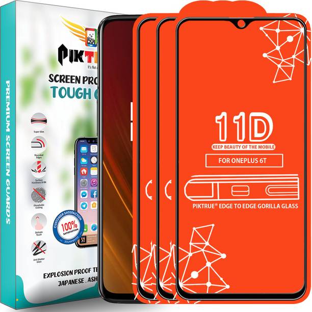 PikTrue Edge To Edge Tempered Glass for OnePlus 6T