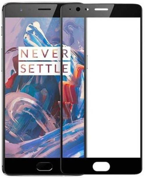 DMJHP Edge To Edge Tempered Glass for OnePlus 3T