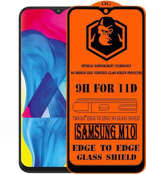 TWIGLO Edge To Edge Tempered Glass for Samsung Galaxy M10