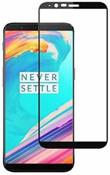 DMJHP Edge To Edge Tempered Glass for OnePlus 5T