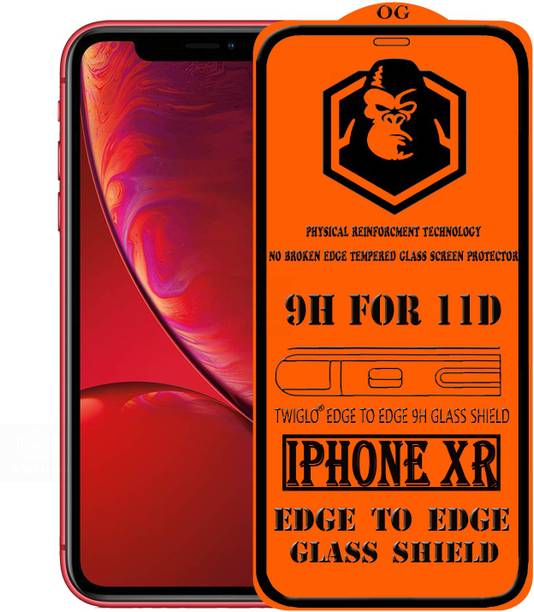 TWIGLO Edge To Edge Tempered Glass for Apple iPhone XR