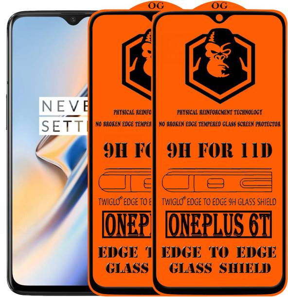 TWIGLO Edge To Edge Tempered Glass for OnePlus 6T