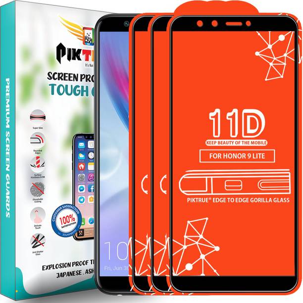 PikTrue Edge To Edge Tempered Glass for Honor 9 Lite