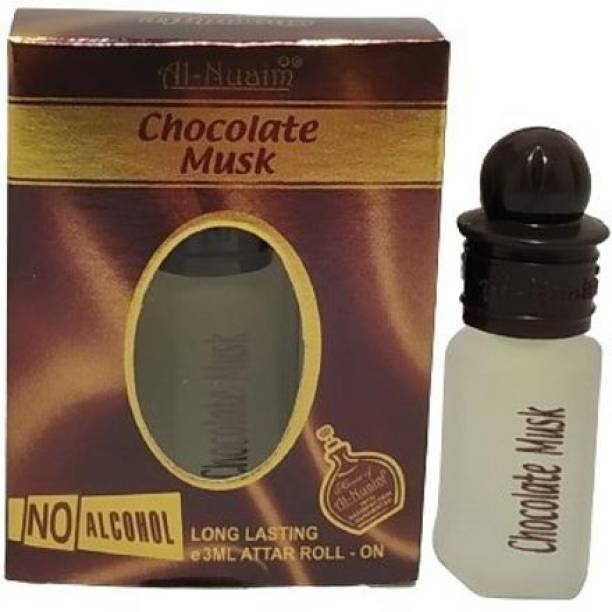 Al Nuaim Brand 100% Original 3Ml Chocolate Musk Great Fragrance Long-Lasting (Unisex) Floral Attar