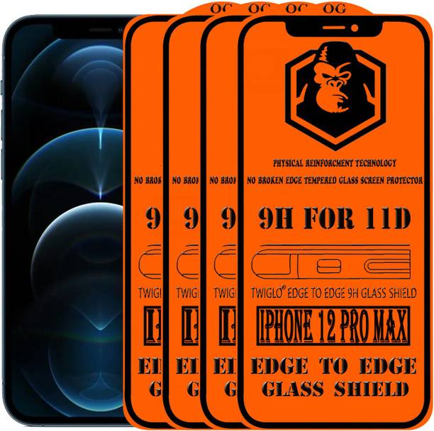 TWIGLO Edge To Edge Tempered Glass for IPHONE 12 PRO MAX