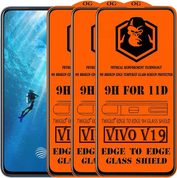 TWIGLO Edge To Edge Tempered Glass for VIVO V19