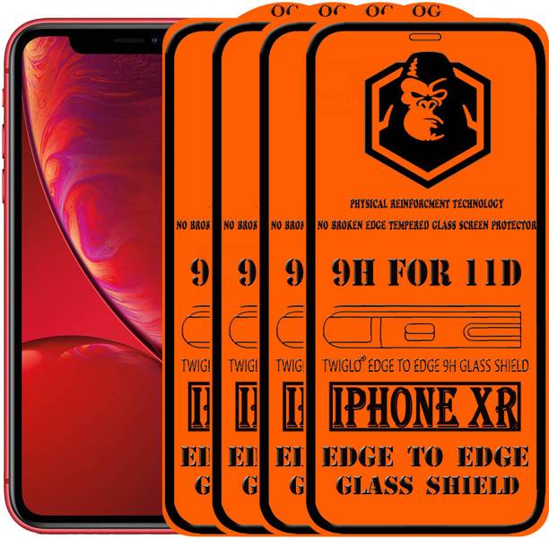 TWIGLO Edge To Edge Tempered Glass for Apple iPhone XR