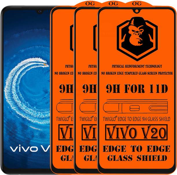 TWIGLO Edge To Edge Tempered Glass for VIVO V20