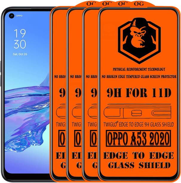 TWIGLO Edge To Edge Tempered Glass for OPPO A53 2020