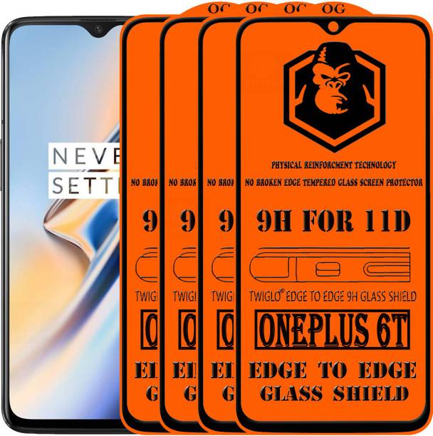 TWIGLO Edge To Edge Tempered Glass for OnePlus 6T