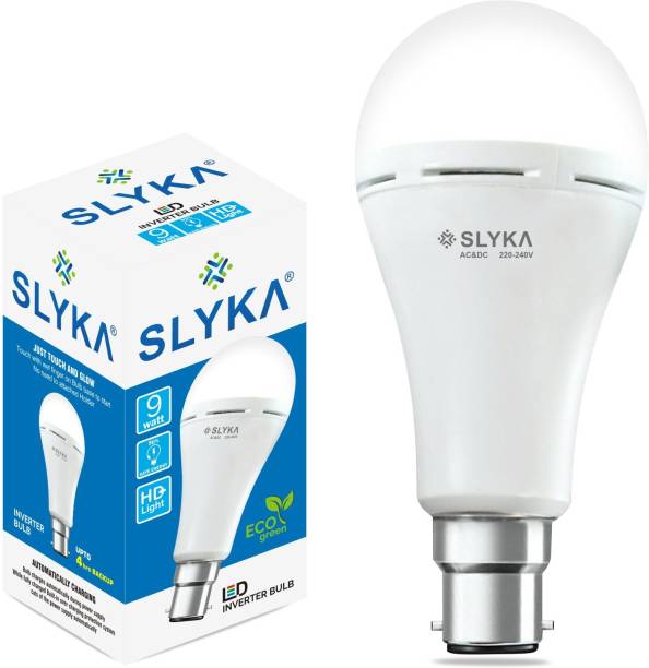 SLYKA INVERTER LED BULB 9W AUTO CHARGEABLE BULB Lantern Emergency Light