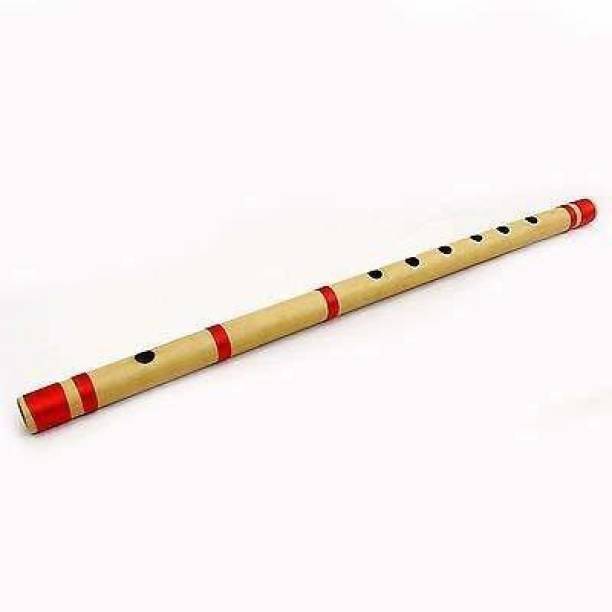 KHALSA MUSICAL CC Base Natural Sharp Bamboo Flute 24 I Bamboo Flute