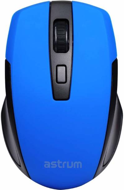 ASTRUM MW200 Wireless Optical Mouese - Blue Wireless Optical  Gaming Mouse