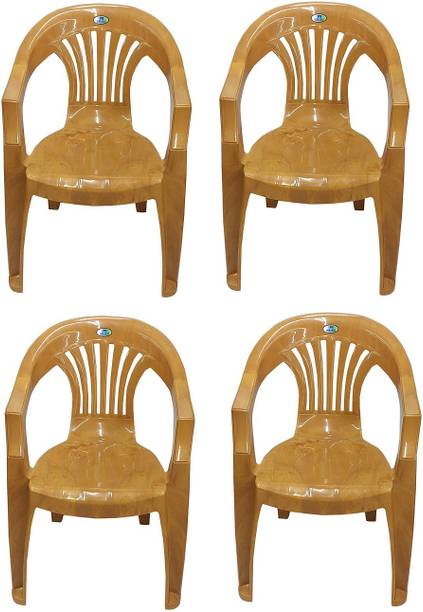 Nilkamal outdoor chair set of 4 Plastic Outdoor Chair