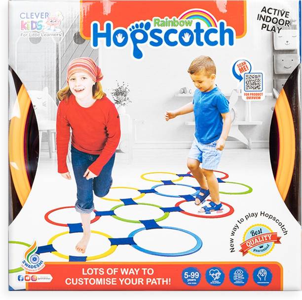 RATNA'S Rainbow Hopscotch A perfect outdoor roleplay game for kids and adults