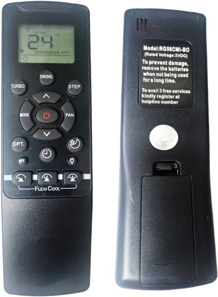 EHOP Compatible Remote Control for Ac with Flexicool Buttons VE-235 A Carrier Remote Controller