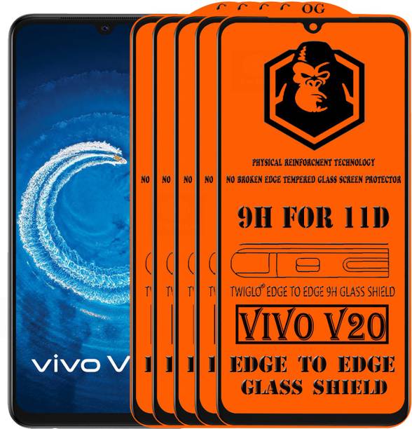 TWIGLO Edge To Edge Tempered Glass for VIVO V20