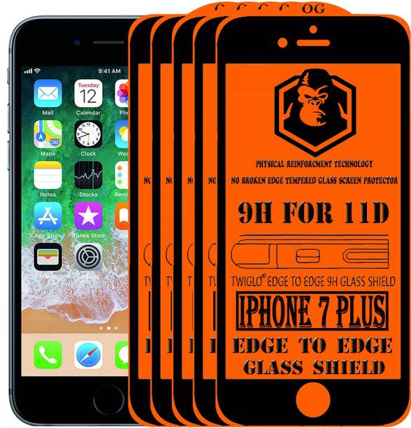 TWIGLO Edge To Edge Tempered Glass for Apple iPhone 7 Plus