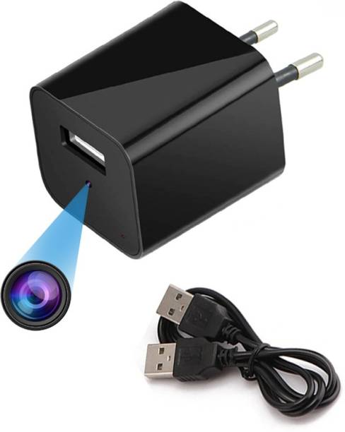 IFITech Mini USB Charger Nanny Spy Camera, Support 128GB SD Card (Not Included) Security Camera