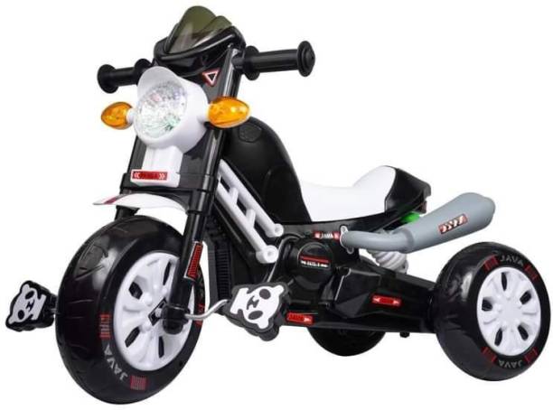 Domios Panda Java Tricycle Ride-on Scooter Black Tricycle