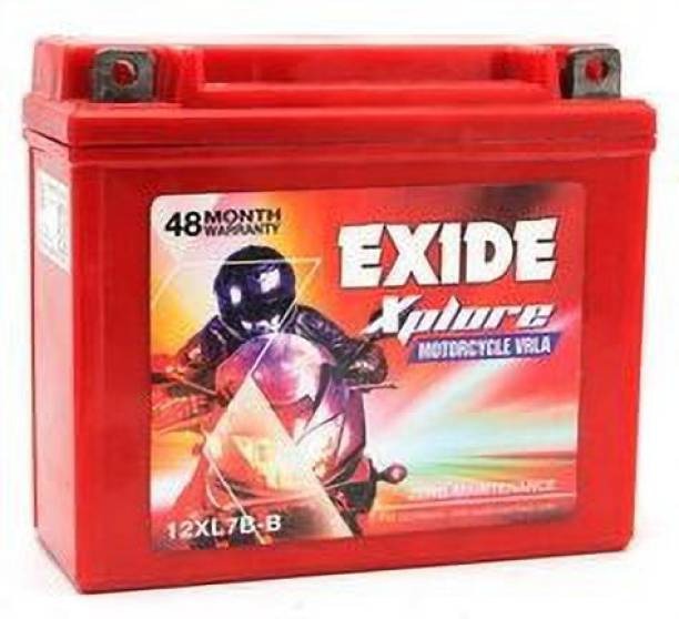EXIDE Xplore 7lb Battery for bike 7 Ah Battery for Bike