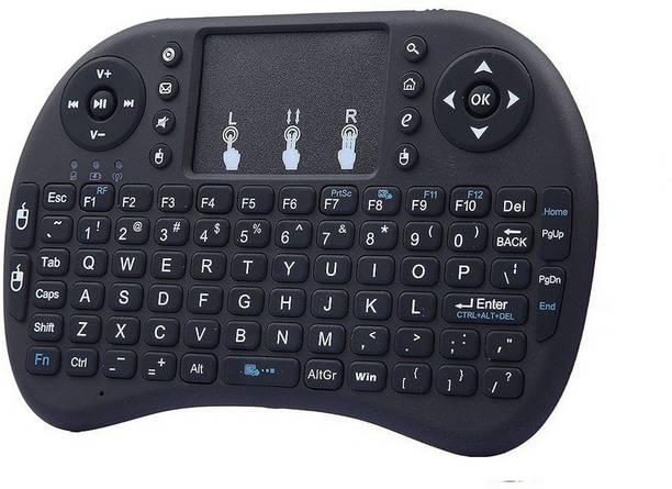Wifton Mini Keyboard I8 2.4GHz Wireless Keyboard with Touch Pad for PC Android-X31 Bluetooth Handheld Multi-device Keyboard Compatible with Desktop, Laptop, Mac
