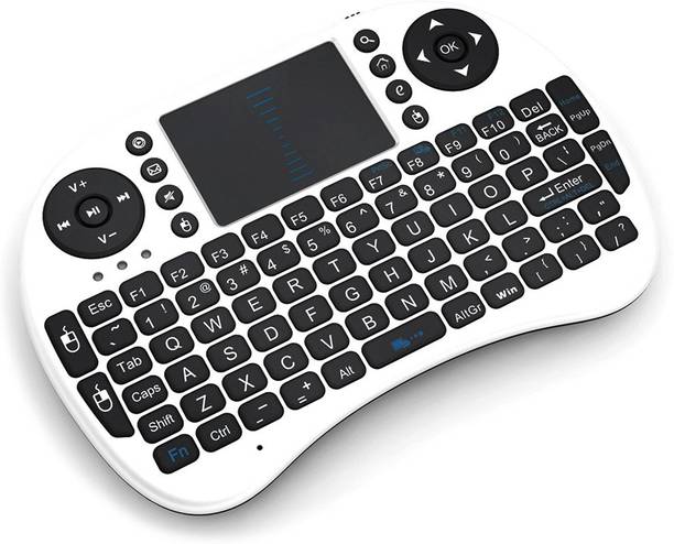 Wifton Backlit i8 Mini Wireless Keyboard 2.4ghz English Air Mouse with Touchpad-X18 Bluetooth Handheld Multi-device Keyboard