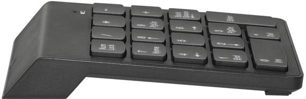 Wifton Numeric Keypad Slim Mini Number Pad Keyboard 18 Keys-IX11 Wireless Handheld Multi-device Keyboard Compatible with Desktop, Laptop, Mac