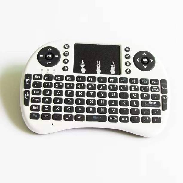 Wifton Mini Wireless Keyboard with touchpad without backlit-X38 Bluetooth Handheld Multi-device Keyboard Compatible with Desktop, Laptop, Mac Easy to Use,Plug and Play,Quick, Comfy Durable body