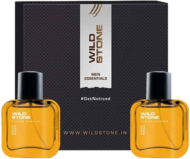 Wild Stone Gift Hamper with Night Rider Eau de Parfum for Men, Pack of 2 (30ml each) Eau de Parfum  -  60 ml