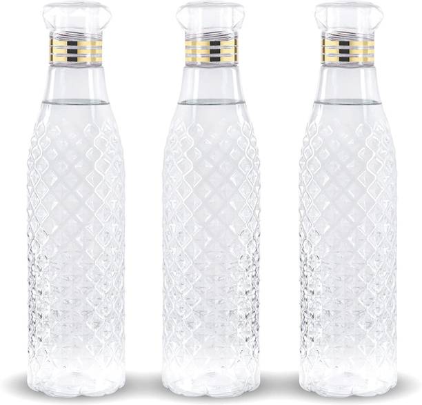 Anzal Crystal Clear Water Bottle for Fridge Unbreakable 1000 ml Bottle 1000 ml Bottle