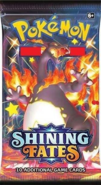 Toyzzilla Poke-Moon Playing Card Shining Fates Booster Packs Display Box for Kids,Adults