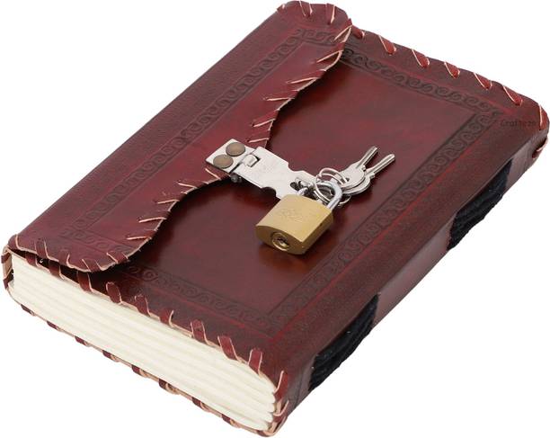 Craftezo Handcrafted Regular Diary Ruled 200 Pages