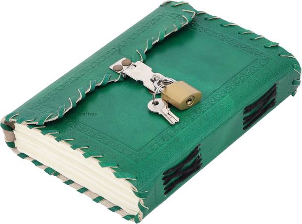 Craftezo Handcrafted Regular Diary Ruled 200 Pages