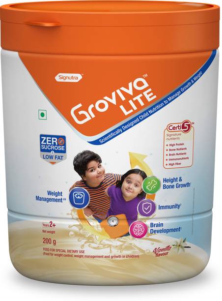 Signutra Groviva Lite child nutrition to manage growth and weight (Jar)