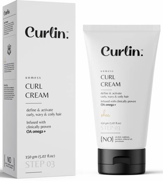 Curlin Unmess curl defining cream for curly hair - Acti...