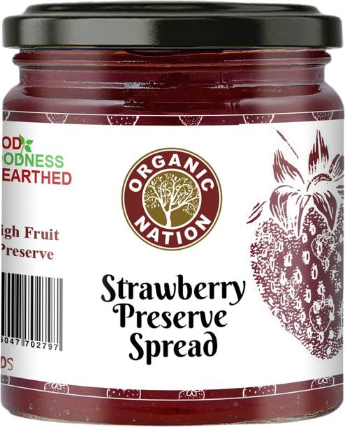 Organic Nation Strawberry Preserve Spread