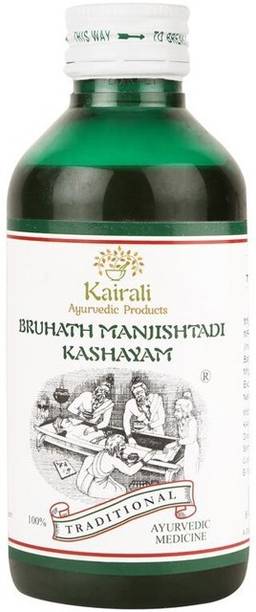 Kairali Bruhath Manjishtadi Kashayam - Ayurvedic Medicine for Skin & Paralysis( 200 ml)