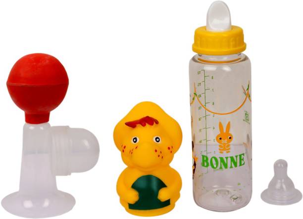 BONNE Breast Pump and Animal Kingdom Feeding Bottle-250 ml  - Manual