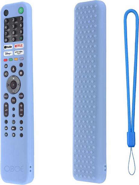 Oboe Front & Back Case for Sony Smart Tv A80J X80J X85J X90J X95J Voice Remote RMF-TX520P Protective Cover with Loop 1
