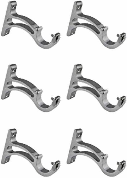 Ganesh Silver Curtain Rods Metal