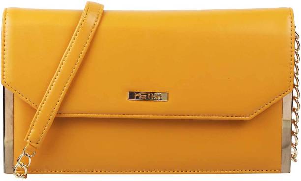 Yellow Women Clutch Price in India