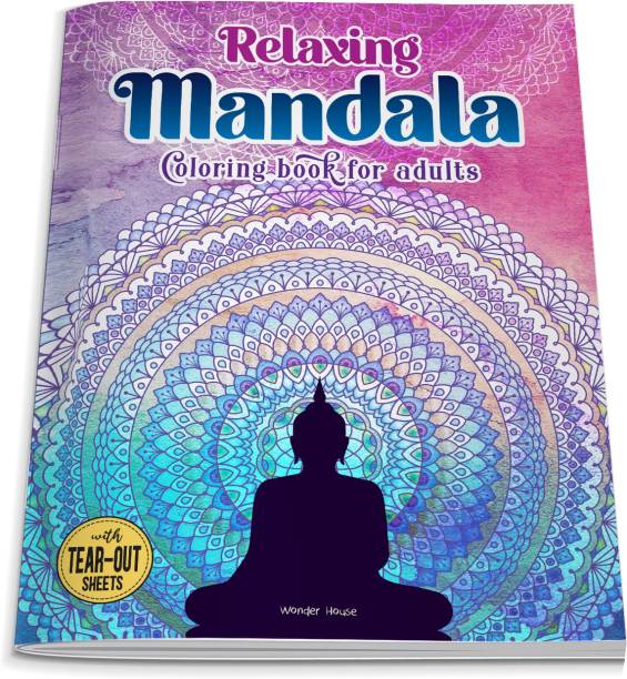 Relaxing Mandala Coloring Book for Adults