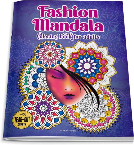Fashion Mandala Coloring Book for Adults