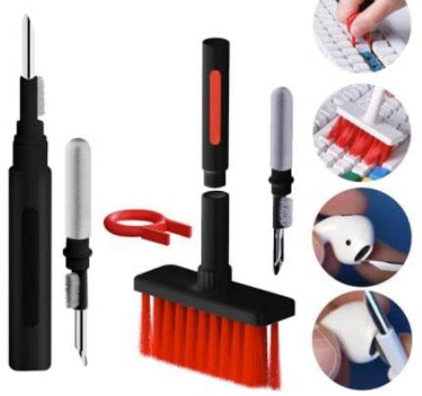 Modinity 5 in 1 Gadgets and Keyboard Cleaner Cleaning Soft Brush for Laptops, Mobiles, Computers