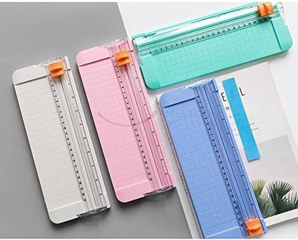 PEACORA A5 Paper Trimmer 8.5 inch Cut with Automatic Hand Safeguard and Side Ruler Cutting Mat