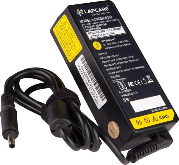 LAPCARE Adapter Compatible With Dell 19.5V 3.34A (MGJN9) 65 W Adapter