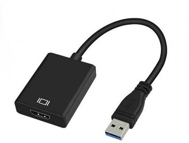 microware  TV-out Cable USB 3.0 to HDMI adapter for multiple displaying of laptop pc